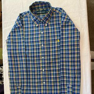Ralph Lauren Men's Long Sleeve Cotton Shirt Size L